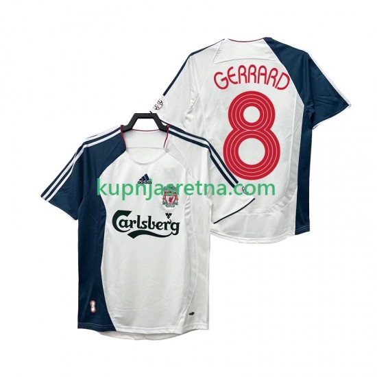 Muškarci Gostujući Away Dresova Liverpool GERRARD 8 Retro 2006 2008 Kratkih Rukava