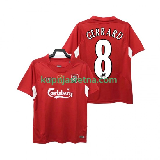 Muškarci Domaći Home Dresova Liverpool GERRARD 8 Retro 2004 2005 Kratkih Rukava