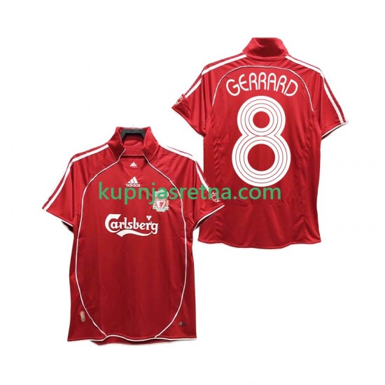 Muškarci Domaći Home Dresova Liverpool GERRARD 8 Retro 2006 2008 Kratkih Rukava