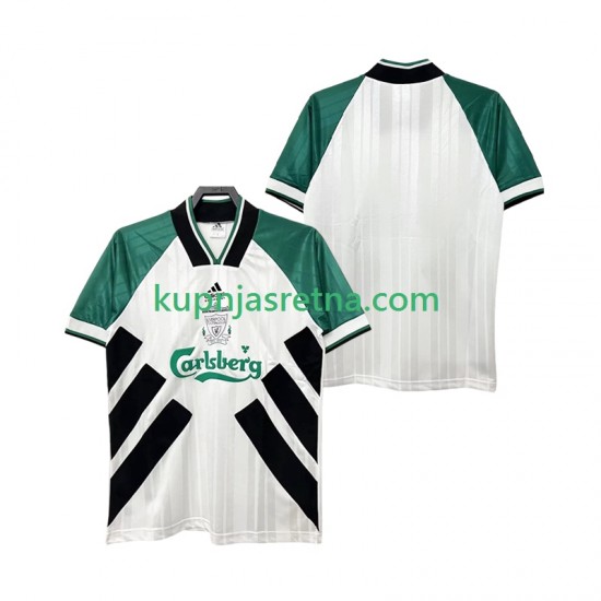 Muškarci Gostujući Away Dresova Liverpool Retro 1993 1995 Kratkih Rukava