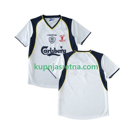 Muškarci Gostujući Away Dresova Liverpool Retro LWP 2001 2002 Kratkih Rukava