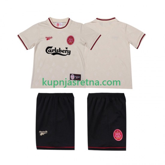 Dječja Gostujući Away Dresova Liverpool Retro LWP 1996 1997 Kratkih Rukava
