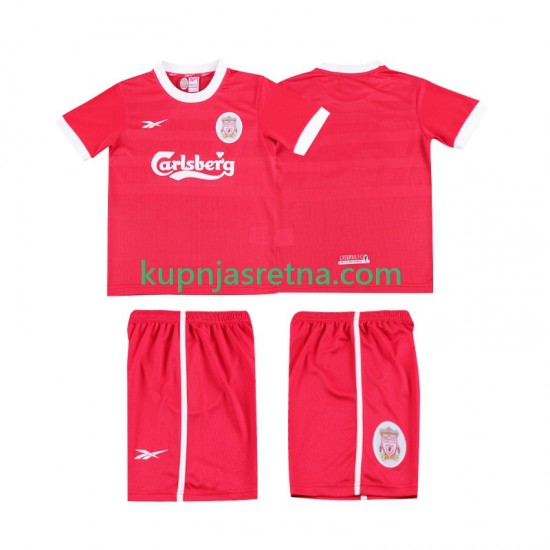 Dječja Domaći Home Dresova Liverpool Retro LWP 1997 1998 Kratkih Rukava