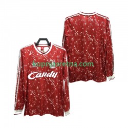 Muškarci Domaći Home Dresova Liverpool Retro 1989 1991 Dugim Rukavima