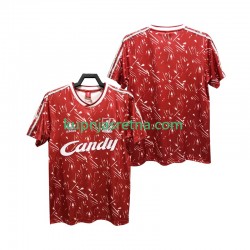 Muškarci Domaći Home Dresova Liverpool Retro 1989 1991 Kratkih Rukava