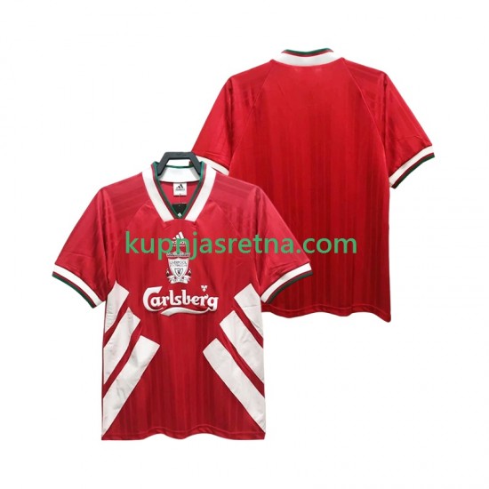 Muškarci Domaći Home Dresova Liverpool Retro 1993 1995 Kratkih Rukava
