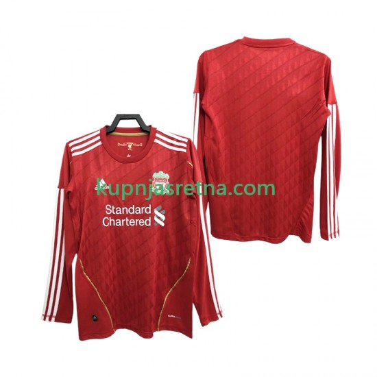 Muškarci Domaći Home Dresova Liverpool Retro 2010 2012 Dugim Rukavima