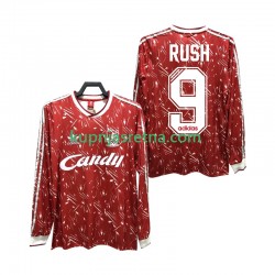 Muškarci Domaći Home Dresova Liverpool Rush 9 Retro 1989 1991 Dugim Rukavima