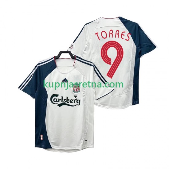Muškarci Gostujući Away Dresova Liverpool Torres 9 Retro 2006 2008 Kratkih Rukava