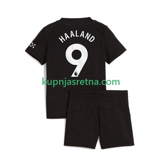 Dječja Gostujući Away Dresova Manchester City Erling Haaland 9 2025-2026 Kratkih Rukava