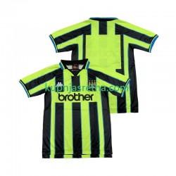 Muškarci Gostujući Away Dresova Manchester City Retro 1998 1999 Kratkih Rukava