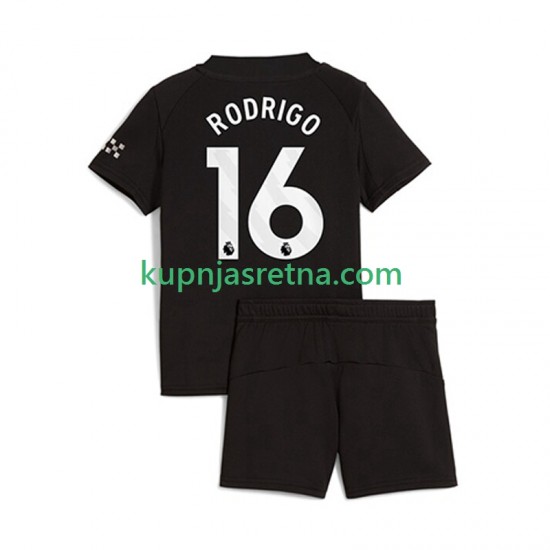 Dječja Gostujući Away Dresova Manchester City Rodrigo Hernandez 16 2025-2026 Kratkih Rukava