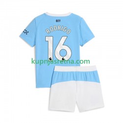 Dječja Domaći Home Dresova Manchester City Rodrigo Hernandez 16 2025-2026 Kratkih Rukava
