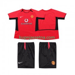 Dječja Domaći Home Dresova Manchester United Retro 2002 2004 Kratkih Rukava