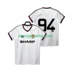 Muškarci Gostujući Away Dresova Manchester United 94 Retro 1983 1984 Kratkih Rukava