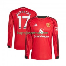 Muškarci Domaći Home Dresova Manchester United Alejandro Garnacho 17 2025-2026 Dugim Rukavima Muškarci Domaći Home Dresova Manchester United Alejandro Garnacho 17 2025-2026 Dugim Rukavima
