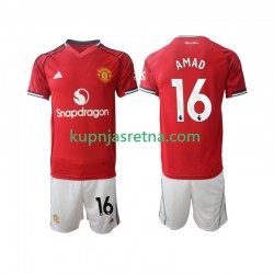 Dječja Domaći Home Dresova Manchester United Amad Diallo 16 2025-2026 Kratkih Rukava