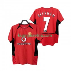 Muškarci Domaći Home Dresova Manchester United BECKHAM 7 Retro 2002 2004 Kratkih Rukava