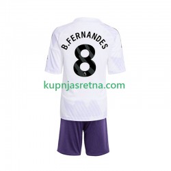 Dječja Gostujući Away Dresova Manchester United Bruno Fernandes 8 2025-2026 Kratkih Rukava