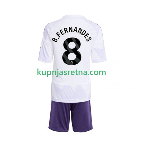Dječja Gostujući Away Dresova Manchester United Bruno Fernandes 8 2025-2026 Kratkih Rukava