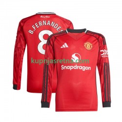 Muškarci Domaći Home Dresova Manchester United Bruno Fernandes 8 2025-2026 Dugim Rukavima