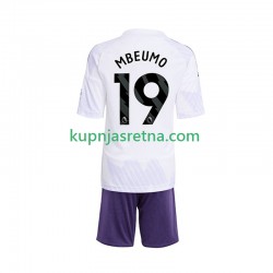 Dječja Gostujući Away Dresova Manchester United Bryan Mbeumo 19 2025-2026 Kratkih Rukava