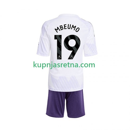 Dječja Gostujući Away Dresova Manchester United Bryan Mbeumo 19 2025-2026 Kratkih Rukava