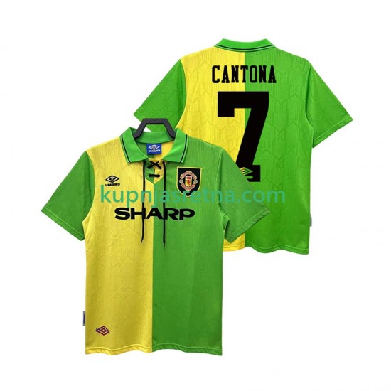 Muškarci Gostujući Away Dresova Manchester United CANTONA 7 Retro 1992 1994 Kratkih Rukava