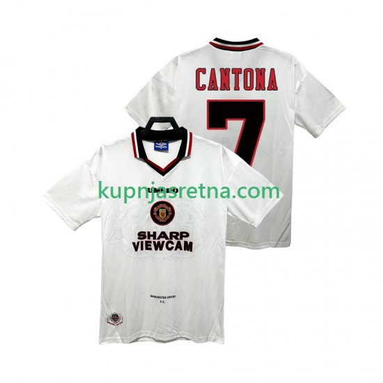 Muškarci Gostujući Away Dresova Manchester United CANTONA 7 Retro 1996 1997 Kratkih Rukava