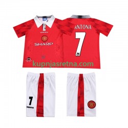 Dječja Domaći Home Dresova Manchester United CANTONA 7 Retro 1996 1997 Kratkih Rukava
