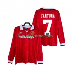 Muškarci Domaći Home Dresova Manchester United CANTONA 7 Retro 1992 1994 Dugim Rukavima