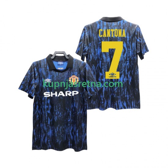 Muškarci Domaći Home Dresova Manchester United CANTONA 7 Retro 1993 Kratkih Rukava