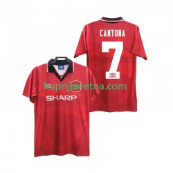 Muškarci Domaći Home Dresova Manchester United CANTONA 7 Retro 1994 1996 Kratkih Rukava
