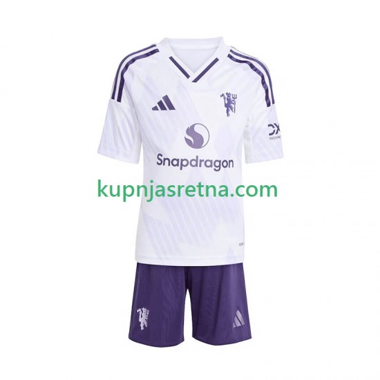 Dječja Gostujući Away Dresova Manchester United 2025-2026 Kratkih Rukava