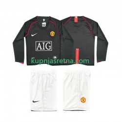 Dječja Gostujući Away Dresova Manchester United Retro 2007 2008 Dugim Rukavima Dječja Gostujući Away Dresova Manchester United Retro 2007 2008 Dugim Rukavima