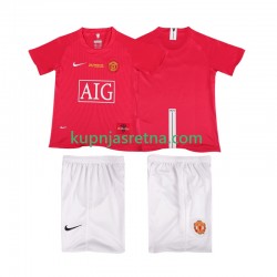 Dječja Domaći Home Dresova Manchester United Retro Champions League 2007 2008 Kratkih Rukava