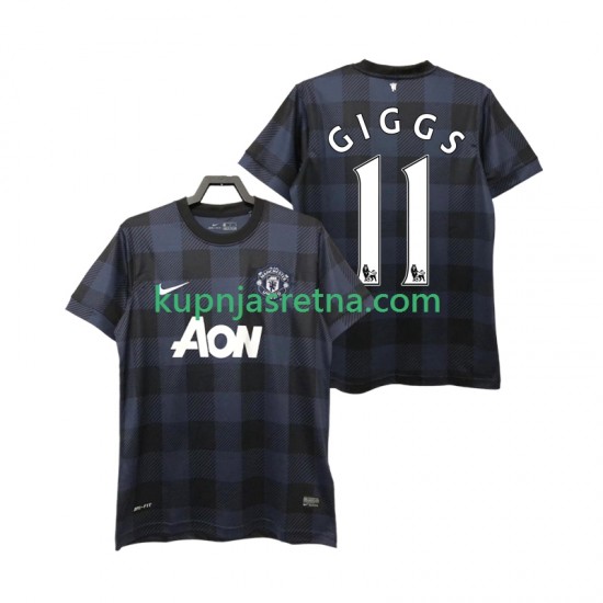 Muškarci Gostujući Away Dresova Manchester United GIGGS 11 Retro 2013 2014 Kratkih Rukava