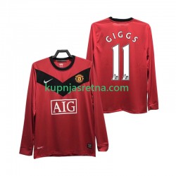 Muškarci Domaći Home Dresova Manchester United GIGGS 11 Retro 2009 2010 Dugim Rukavima
