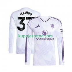 Muškarci Gostujući Away Dresova Manchester United Kobbie Mainoo 37 2025-2026 Dugim Rukavima