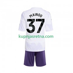Dječja Gostujući Away Dresova Manchester United Kobbie Mainoo 37 2025-2026 Kratkih Rukava Dječja Gostujući Away Dresova Manchester United Kobbie Mainoo 37 2025-2026 Kratkih Rukava
