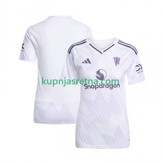 Žene Gostujući Away Dresova Manchester United 2025-2026 Kratkih Rukava