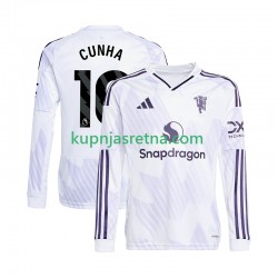 Muškarci Gostujući Away Dresova Manchester United Matheus Cunha 10 2025-2026 Dugim Rukavima