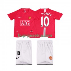 Dječja Domaći Home Dresova Manchester United ROONEY 10 Retro Premier League 2007 2008 Kratkih Rukava
