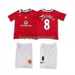 Dječja Domaći Home Dresova Manchester United ROONEY 8 Retro 2005 2006 Kratkih Rukava