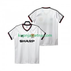 Muškarci Gostujući Away Dresova Manchester United Retro 1983 1984 Kratkih Rukava
