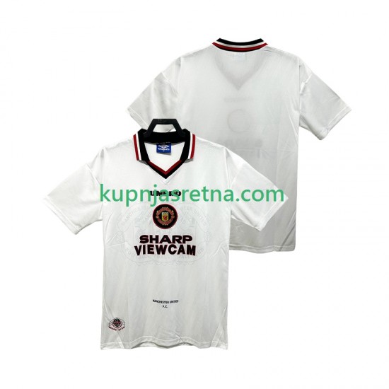 Muškarci Gostujući Away Dresova Manchester United Retro 1996 1997 Kratkih Rukava