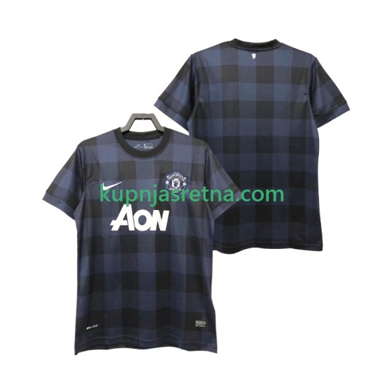 Muškarci Gostujući Away Dresova Manchester United Retro 2013 2014 Kratkih Rukava