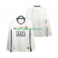 Muškarci Gostujući Away Dresova Manchester United Retro Champions League 2008 2009 Dugim Rukavima Muškarci Gostujući Away Dresova Manchester United Retro Champions League 2008 2009 Dugim Rukavima