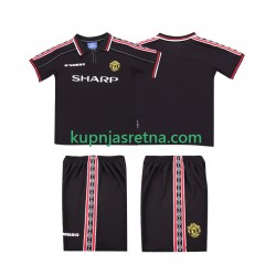 Dječja Gostujući Away Dresova Manchester United Retro 1998 1999 Kratkih Rukava Dječja Gostujući Away Dresova Manchester United Retro 1998 1999 Kratkih Rukava