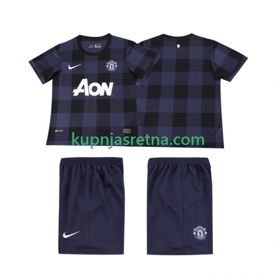 Dječja Gostujući Away Dresova Manchester United Retro 2013 2014 Kratkih Rukava